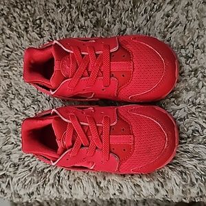 Unisex Baby-red huaraches